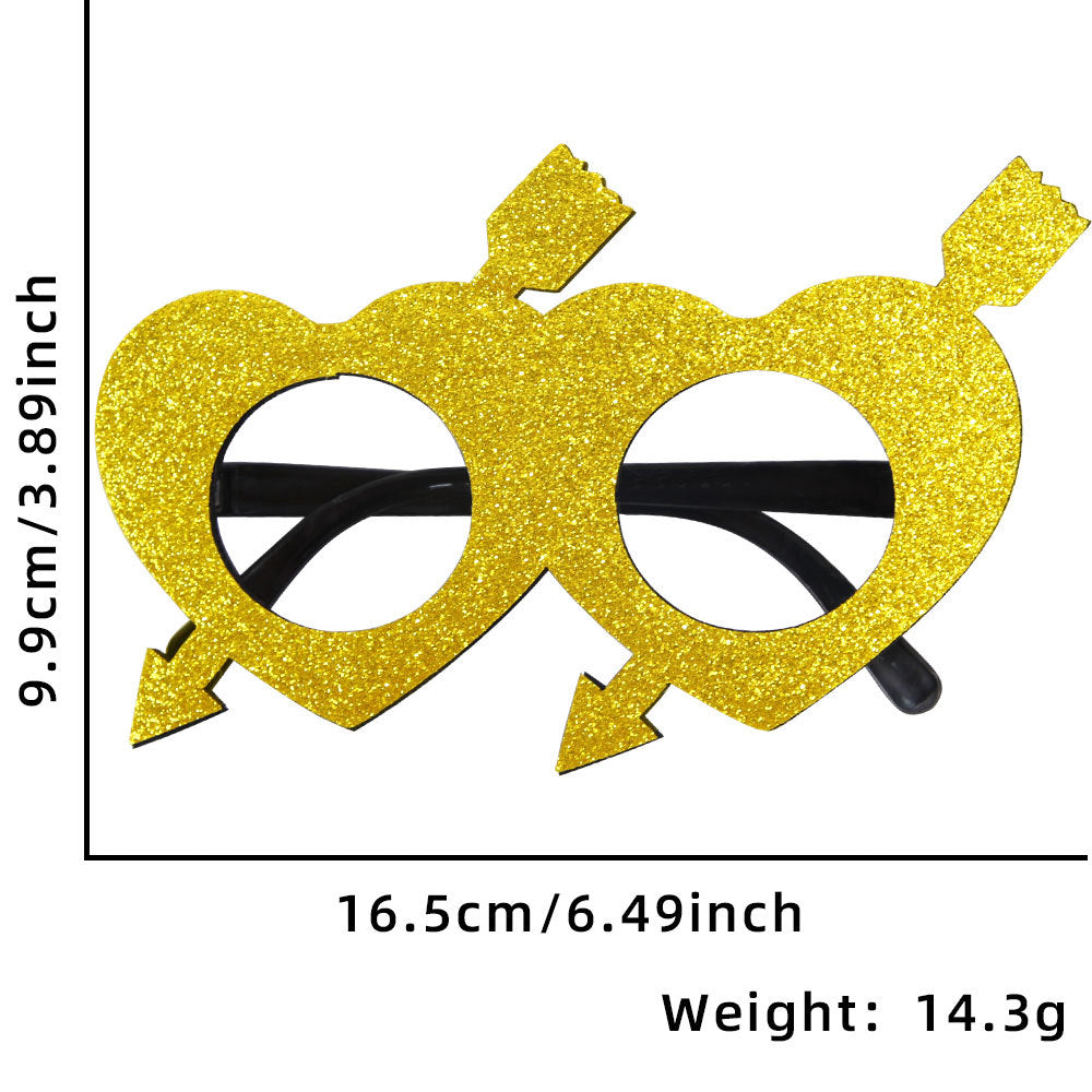 Wholesale Valentine's Day Glasses Party Party Decorations Love Love Party Glasses Photo Props